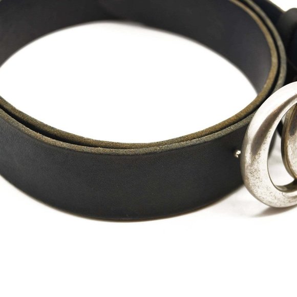 GUCCI Textured Calfskin Double G 40mm Belt 95 38 Dark Cocoa - Picture 5 of 11